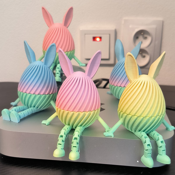 VAJÍČCI - 3D DEKORACE