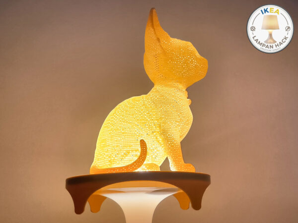 Sphynx Algorithm Jewel – Designová socha s magickou hrou světel