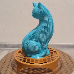 Algorithm Cat: Designová 3D socha s magickou hrou světel - Obrázek 4
