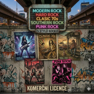ULTIMATE ROCK PACK - NEOMEZENÁ LICENCE PRO PROVOZOVNY (60 songů)