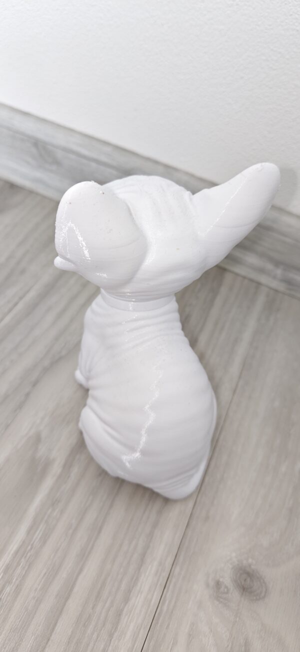 Kreativní plátno v trojrozměrném světě: 3D tištěná kočka Sphynx
