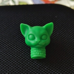 3D Tištěná Čepička na Ventilek – Kočka (PETG) - Obrázek 2