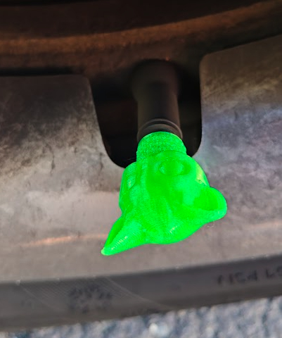 3D Tištěná Čepička na Ventilek – Kočka (PETG)