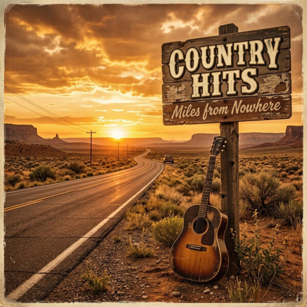 COUNTRY HITS: Miles from Nowhere - NEOMEZENÁ LICENCE (97 songů)