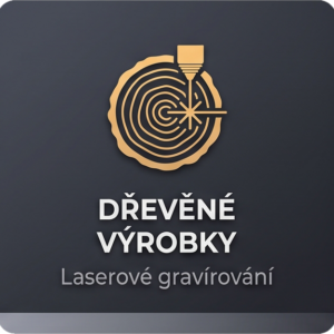 Dřevěné vypalované dekorace